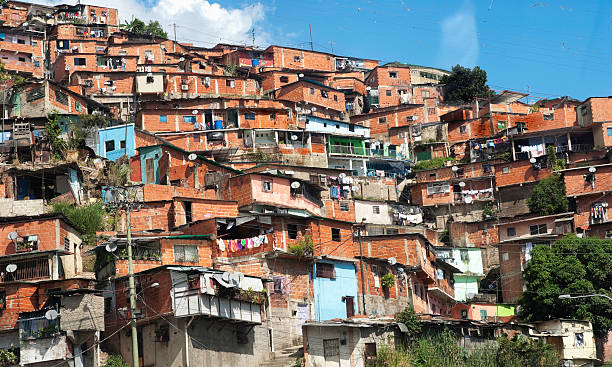 Favela of Caracas city